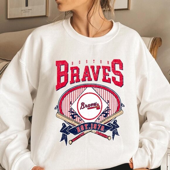 Other - Boston Braves MLB Baseball Atlanta Braves sweatshirt shirt PM2511